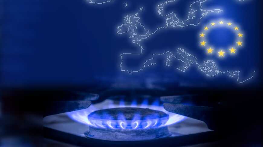 Цена на газ в Европе снизилась до $1618